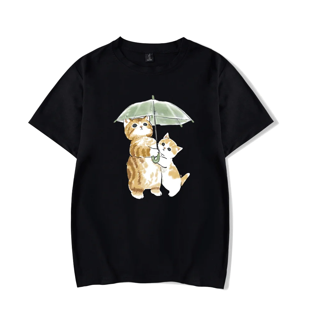 

Mofu Sand Cat kawaii cat cute 2D Print Women/Men Clothes Hot Sale Tops Short Sleeve 3