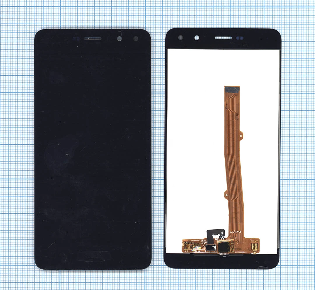 Дисплей (экран) в сборе с тачскрином для Huawei Y5 2017 черный|Экраны мобильных