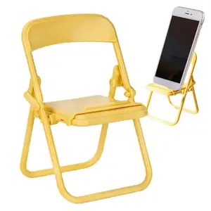 Мини складной стул, подставка для телефона, складной стул для рабочего стола, держатель для планшетов, гладкий и изысканный складной стул, держатель для телефона