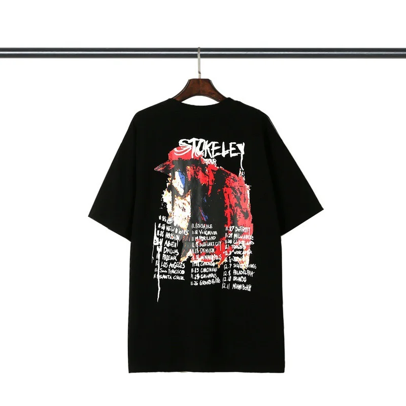 

Men Women 1:1 Best Quality T Shirt Heavy Fabric XXXtentacion Revenge Top Tees 2021ss Revenge T-Shirts