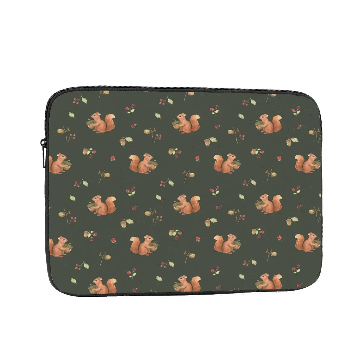 

Joyful Funny Squirrel Laptop Sleeve Cover Bag 12" 13" 15" 17" Notebook Bag Sleeve Animal Shockproof Case Bag
