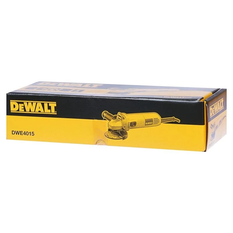 Машина шлифовальная угловая DeWalt DWE4015 (Мощность 730 Вт 10000 об/мин холостого хода диск