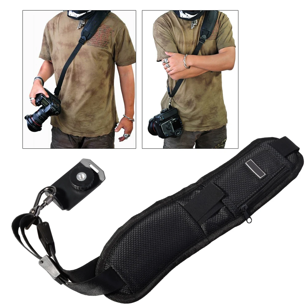 

Portable Shoulder Camera Strap For DSLR Digital SLR Camera Canon Nikon Sonys Quick Rapid Camera Accessories Neck Strap Belt