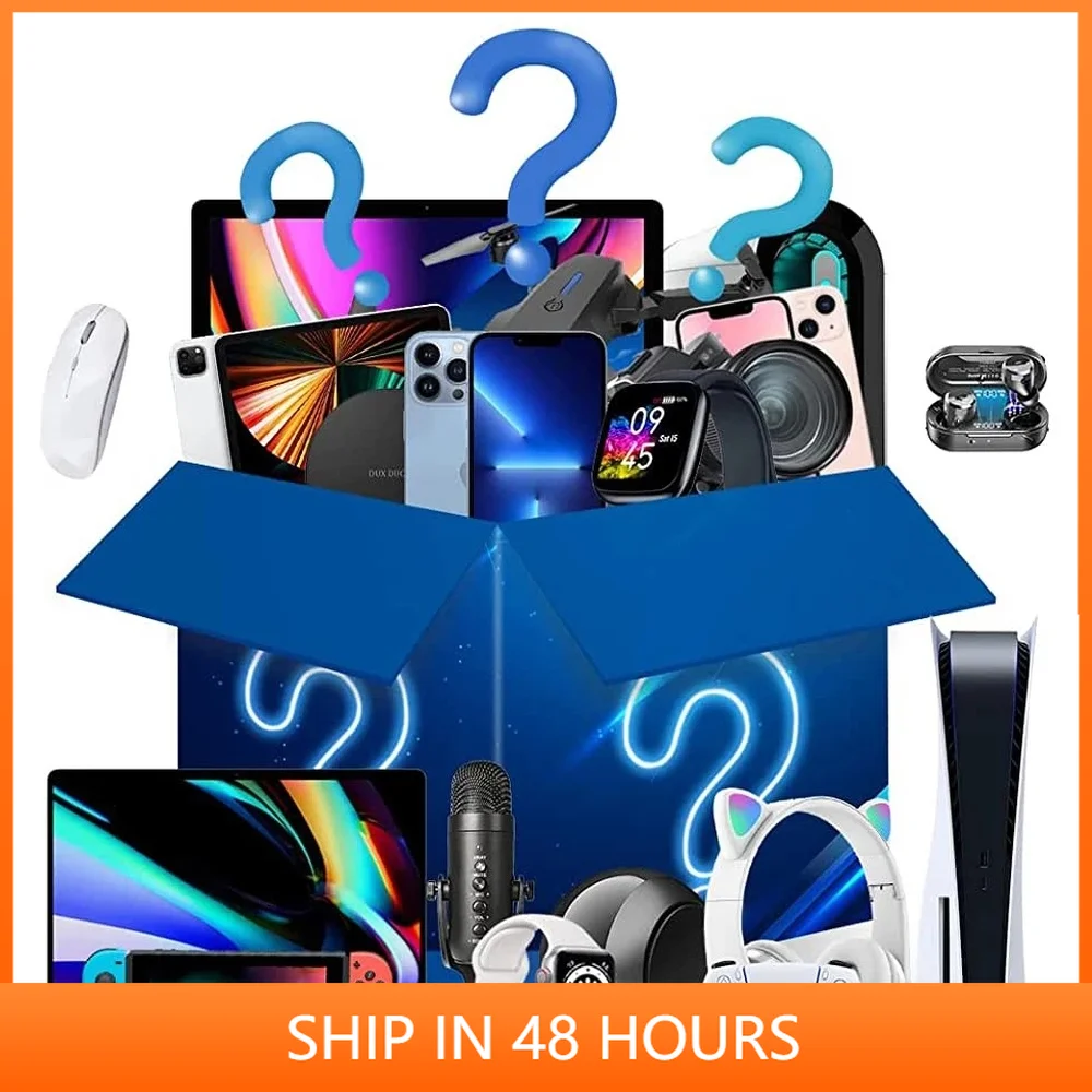 

Mystery Box Electronic 100% Surprise Gift Premium Electronic Product Boutique Random More Lucky Christmas Gift Waiting for You