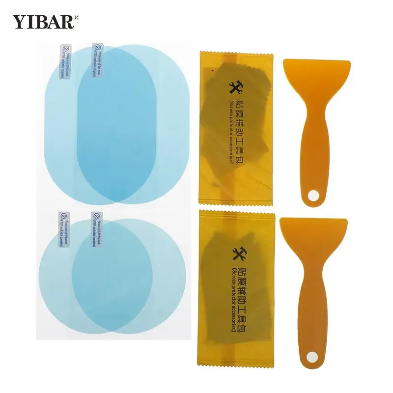 

Anti-glare Waterproof Rainproof Car Mirror Window Clear 2pcs/set Car Rain Film Rearview Mirror Protective Film Anti Fog Membrane
