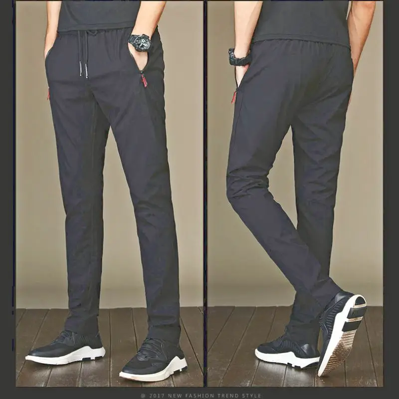 Convenient Zipper Pants Men Casual Double-headed Invisible Zipper Open Big Opening Outdoor Free Fun Dating Wild Pants Gay Men