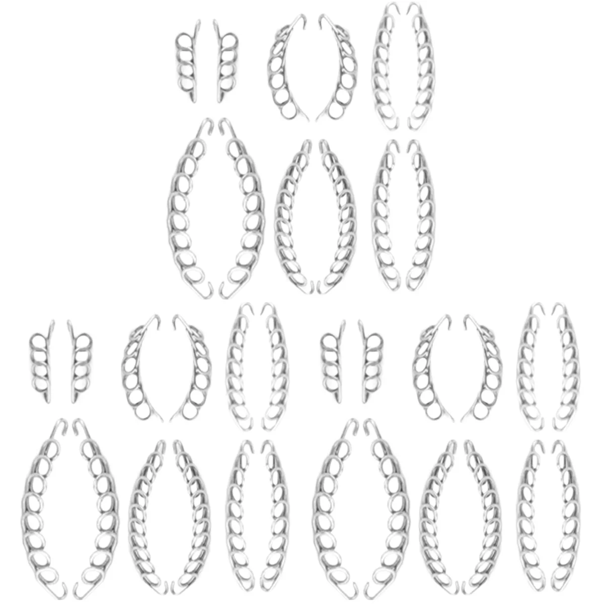 

36 Reusable Toenail Correctors Compact Toenail Tools Household Toenail Wires