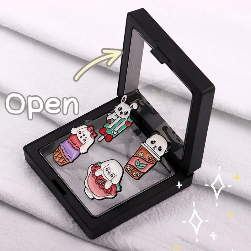 

Original Summer Ice Cream Brooch Cute Cartoon Badge Collar Hat Bag Decoration Gift For Children's Birthday Parties