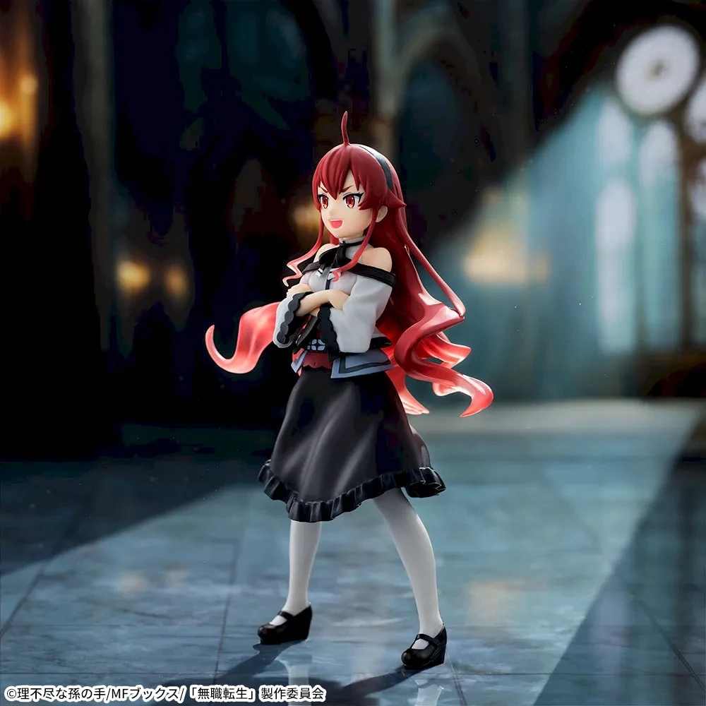 Фото Оригинальная коробка в наличии: SEGA HPM Mushoku Tensei: Jobless Reincarnation, фигурка Эрис Бореас Грейрат, 19 см, аниме-модель, подарок №3