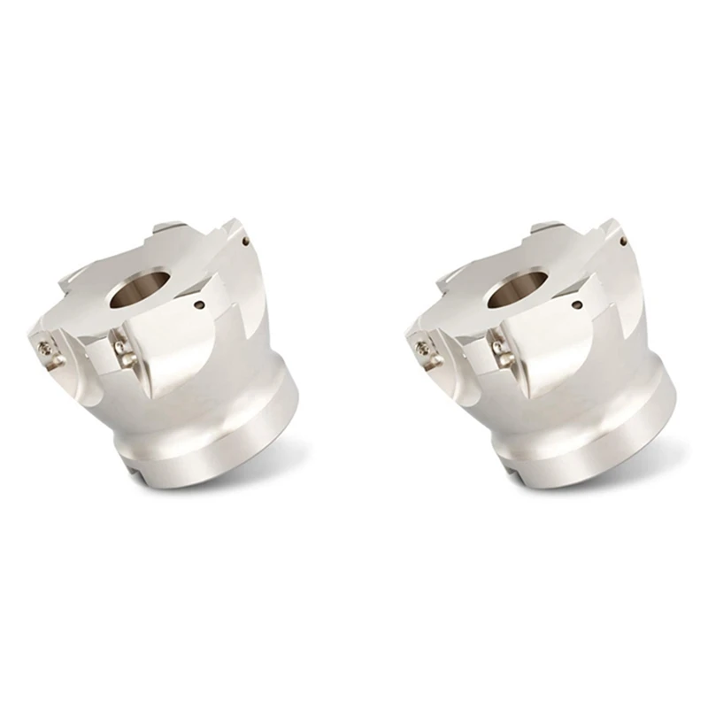 

2X BAP300R 40-22-4T Clamped CNC Cutting Steel Right-Angle End Mill Precision Face Milling Cutter