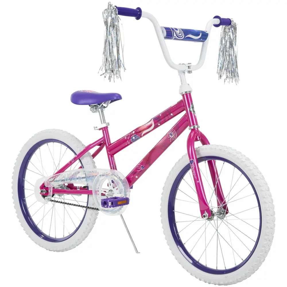 

in. Sea Star Girls Sidewalk Bicycle for , Pink speed chain Bike chain guard Bike accessories Chainstay protector Chain catcher