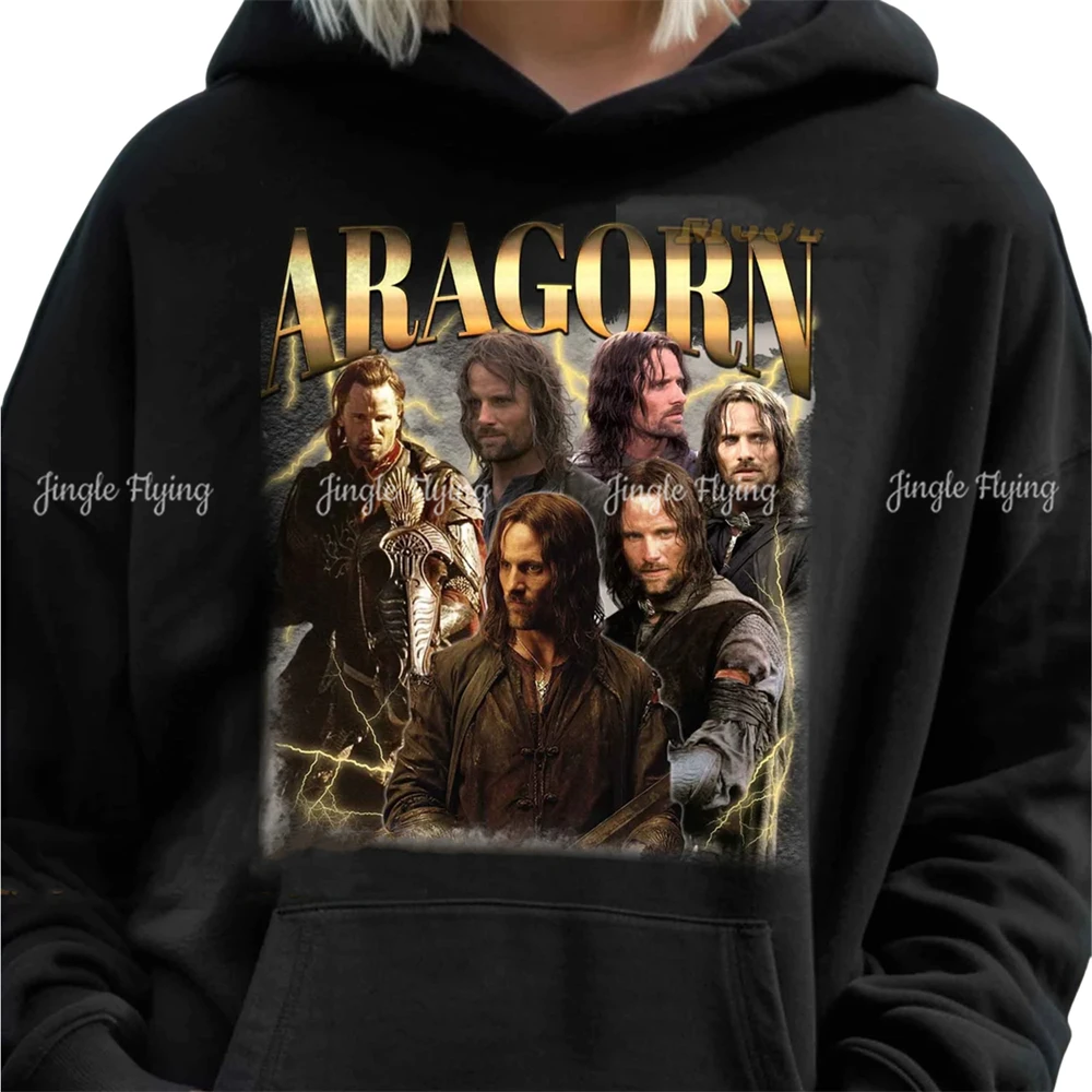 Ограниченная серия: винтажная толстовка унисекс в стиле Aragorn Rock