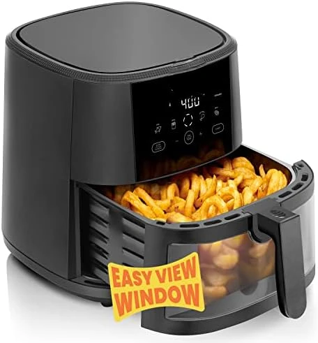 

Easy View Air Fryer, The Most Convenient And\u202FHealthy\u202FWay\u202FTo\u202FCook Oil-Free, Watch Food Cook To Crispy And