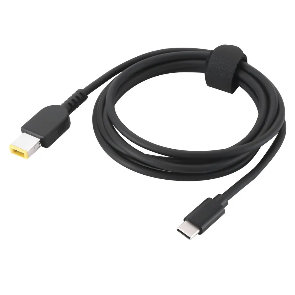 

PD USB Type C для преобразователя постоянного тока, зарядный кабель для ноутбука, шнур, адаптер питания, кабель питания для ноутбука Lenovo