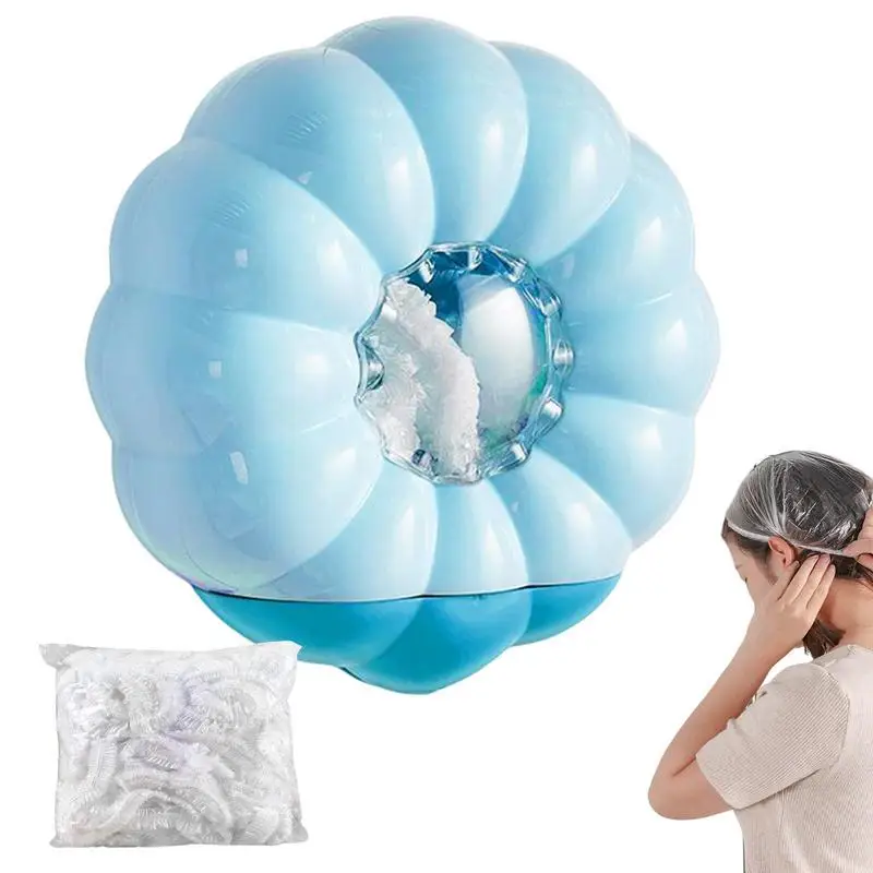 

Food Covers Stretch 100 Pcs Dish Covers For Food Cling Cover Film Organizer Box Wall-mounted Food Wrap Shower Caps Container