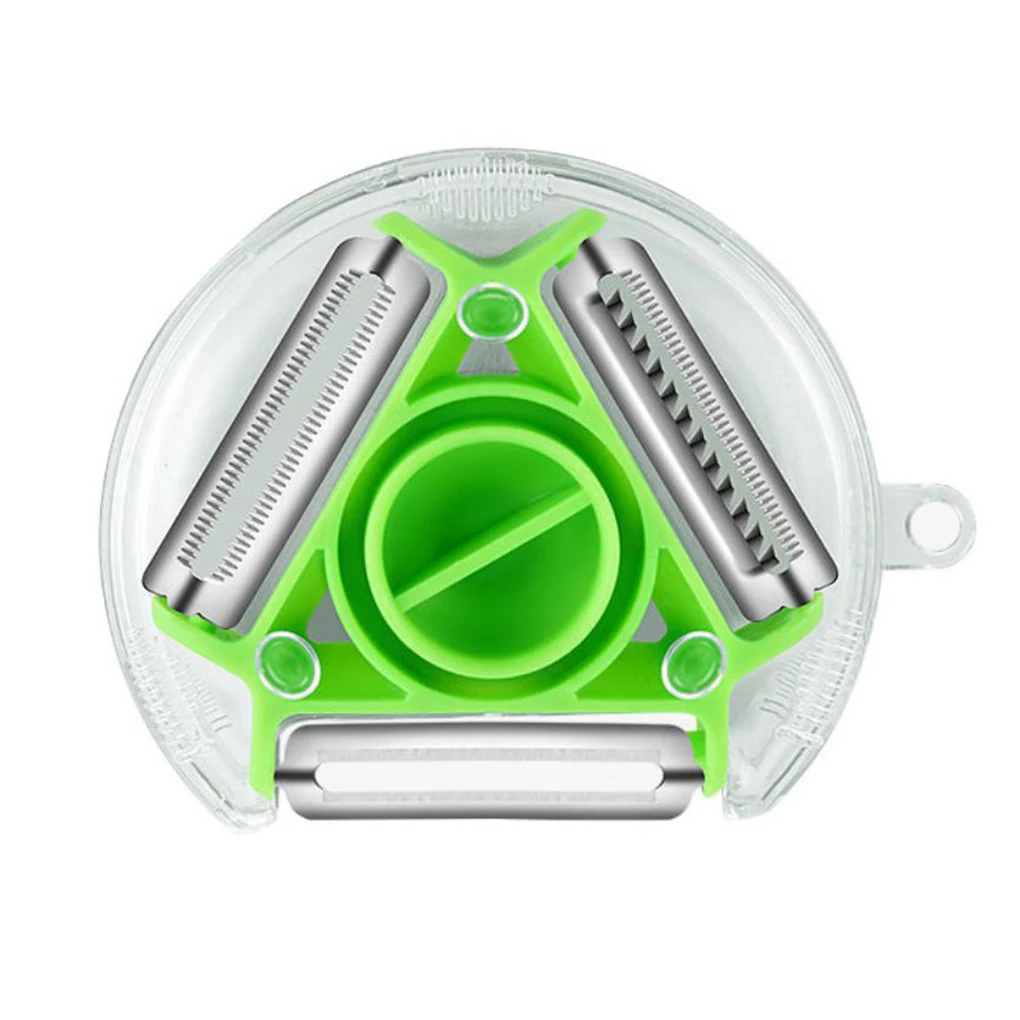 

Овощечистка для фруктов и овощей инструмент для измельчения овощей лезвие из нержавеющей стали Легко чистить Функция замены 3 в 1 кухонные и...