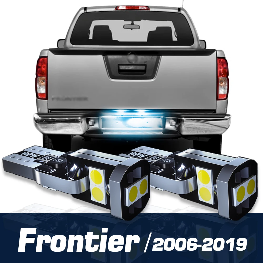 

2pcs LED License Plate Light Canbus Accessories For Nissan Frontier 2006-2019 2009 2010 2011 2012 2013 2014 2015 2016 2017 2018