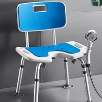 folded elderly bathroom chair toilet portable wall mounted shower seats aluminum disabled silla plegable home improvement shower