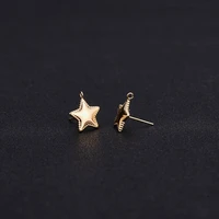 korean earrings accessories 925 silver needle fashion exquisite earrings net red star earrings female