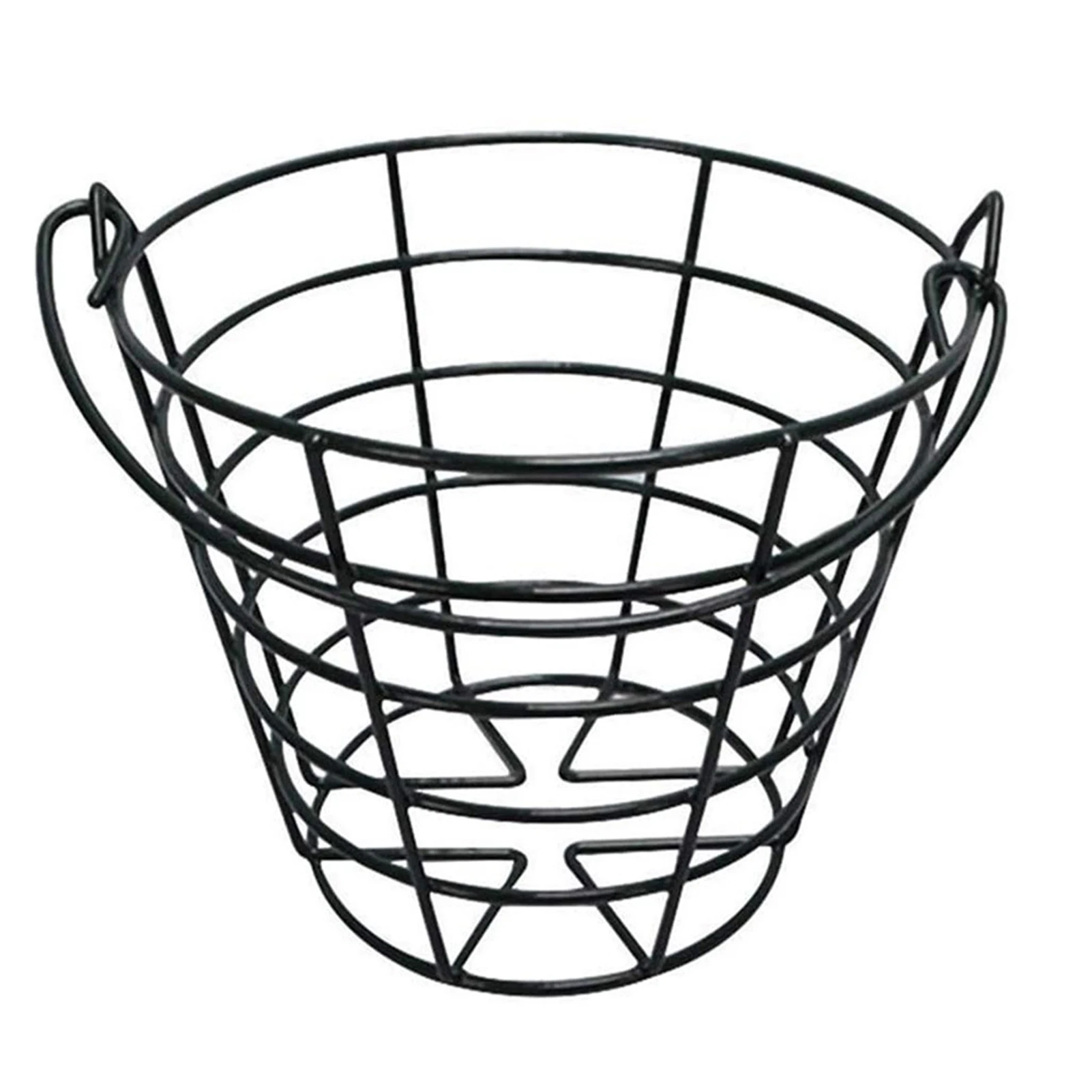 

Metal Golf Ball Storage Basket Golf Ball Carrying Practice Container Golf Range Baskets Hold Hold 50 Golf Balls Easy To Carry