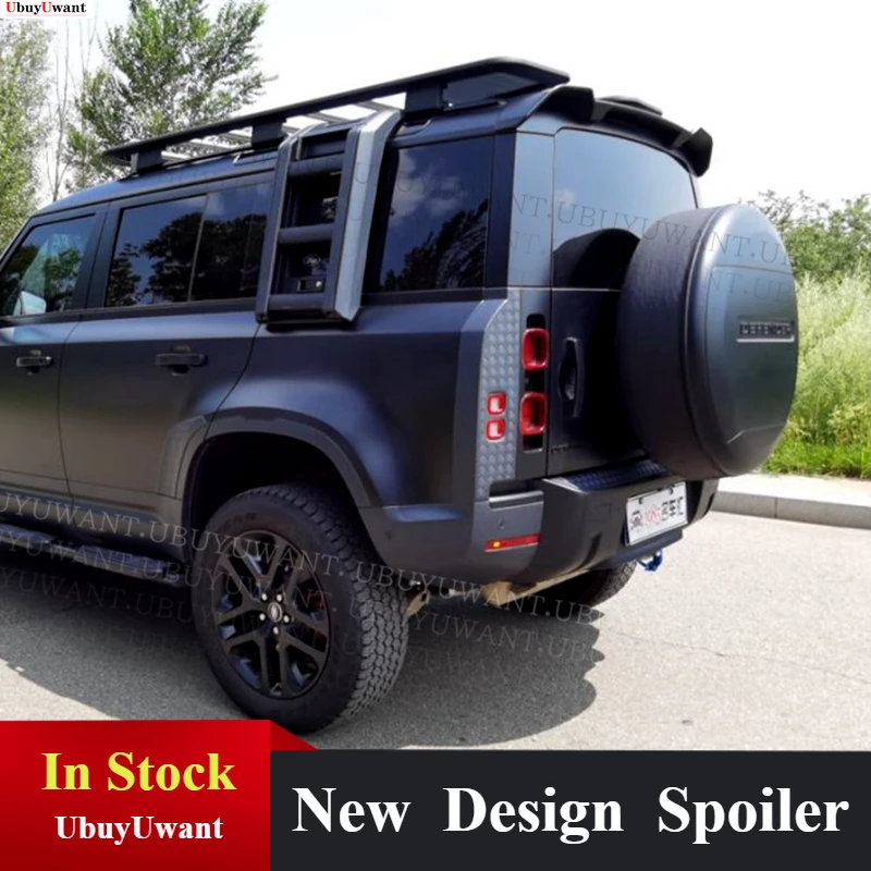 

For LAND ROVER DEFENDER Spoiler 2019 2020 2021 High Quality ABS Material Car Rear Wing Sport Accessories Body Kit