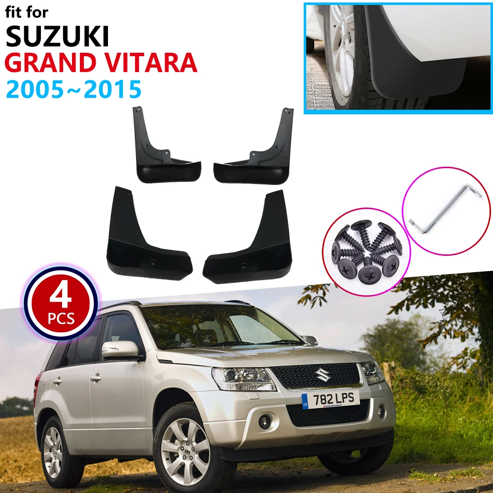 

Mudflap Mudguard Fender For Suzuki Grand Vitara Edcudo JT 2005~2015 Styline Splash Mud Guards Auto Parts Car Wheel Accessories