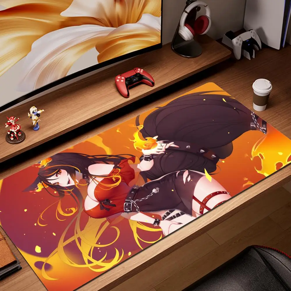 Sinder Vtuber аниме большой коврик для мыши PlayMat офисный игровой креативный настольный