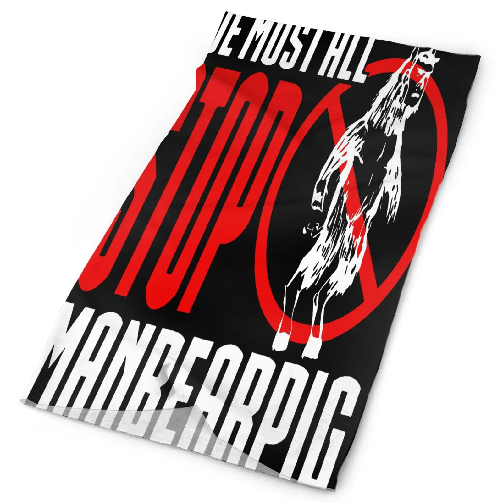 

Бандана для мужчин и женщин Bear Pig South Fun, комедийная маска для лица, для зимней рыбалки, велоспорта