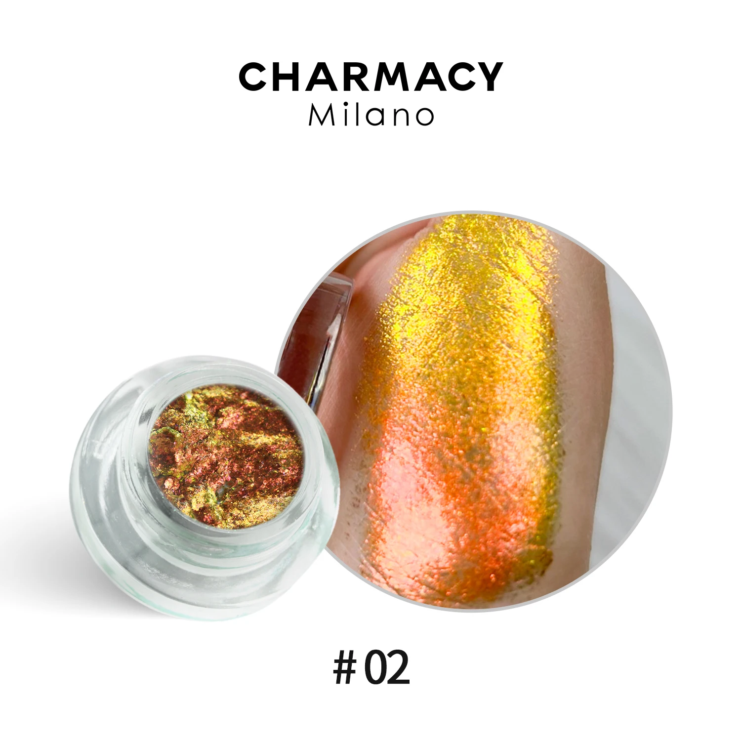 

CHARMACY Chameleon Glitter Eye shaodow Gel Duochrome Eyeshadow High Pigment Shimmer Eyeshadows Gel Makeup Beauty Cosmetics