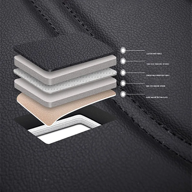 Универсальные кожаные чехлы на автомобильные сиденья для Acura CDX RDX TLX-L ILX MDX NSX RL RLX TL