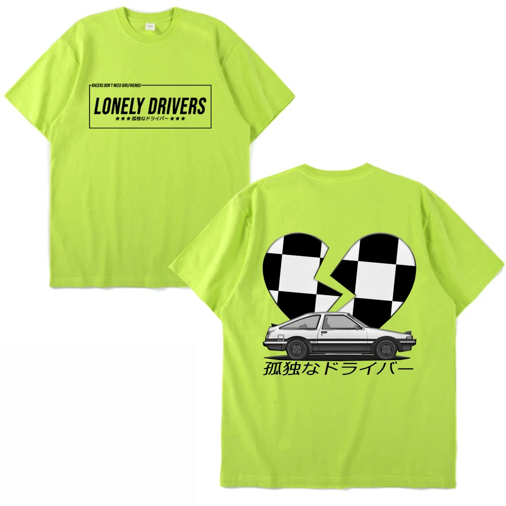 Одинарная Мужская футболка для дайвинга инициала д манга хачироку переключения