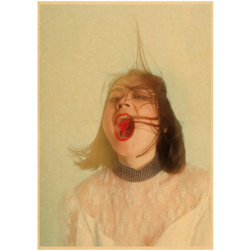 Популярные японские постеры Mitski Kawaii винтажная крафт-бумага домашний декор для