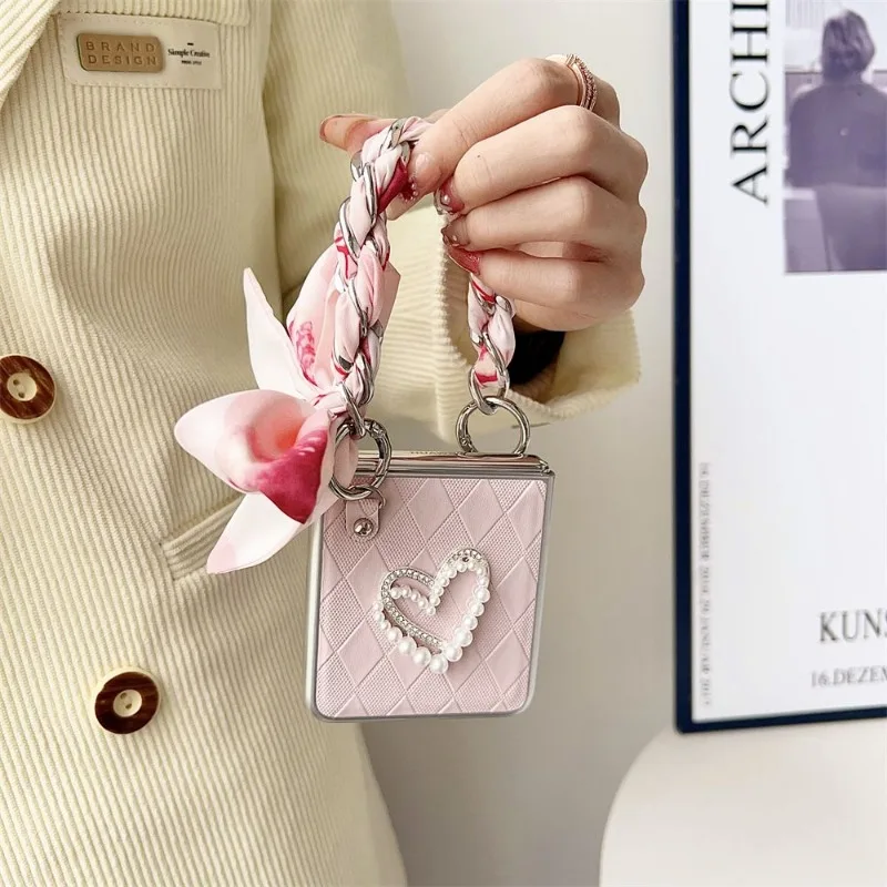 Новый чехол для сотового телефона Samsung подходит Galaxy Z Flip3 4 5 складной экран