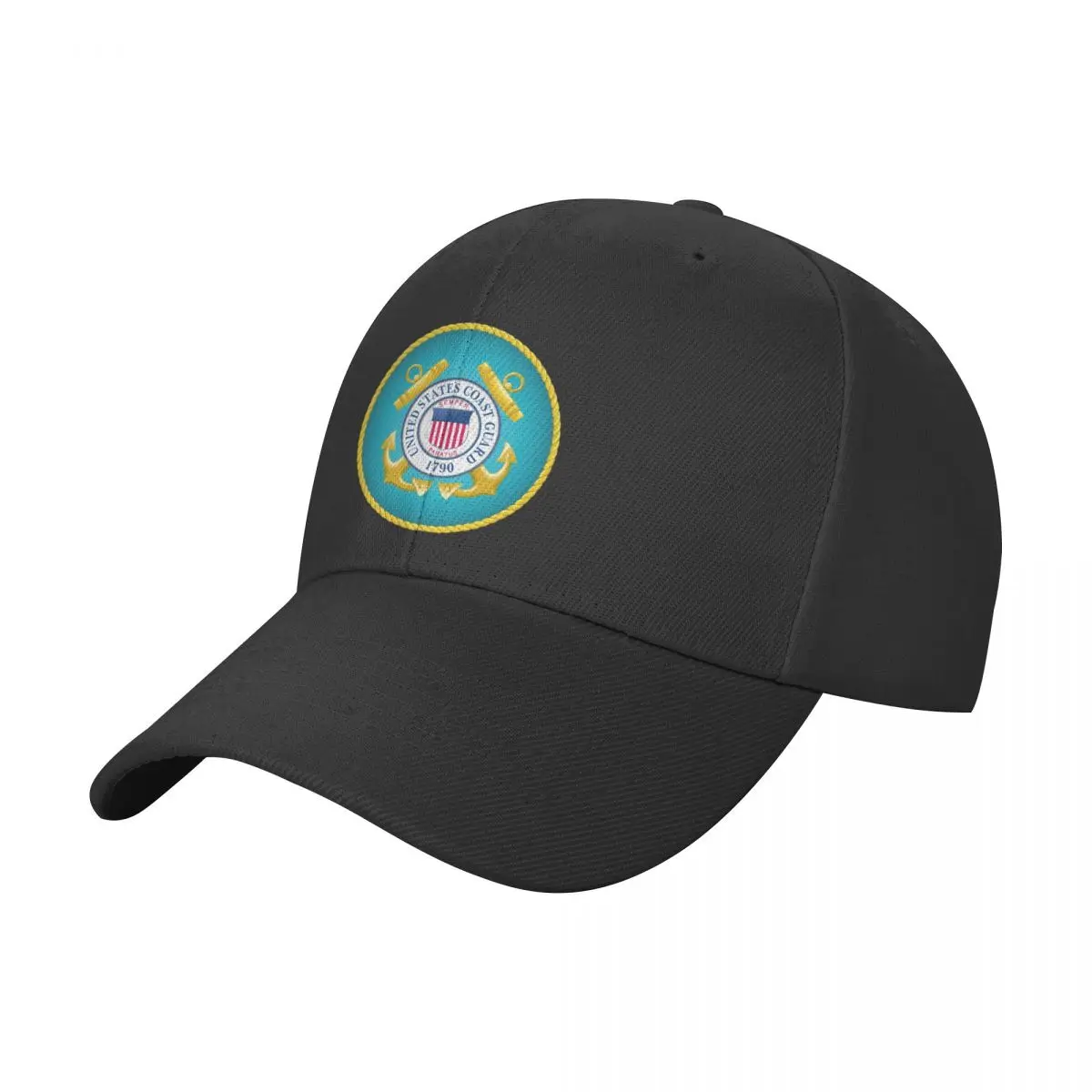 

Seal Of The United States Coast Guard Baseball Cap for Men Women Classic Dad Hat Plain Cap Low Profile