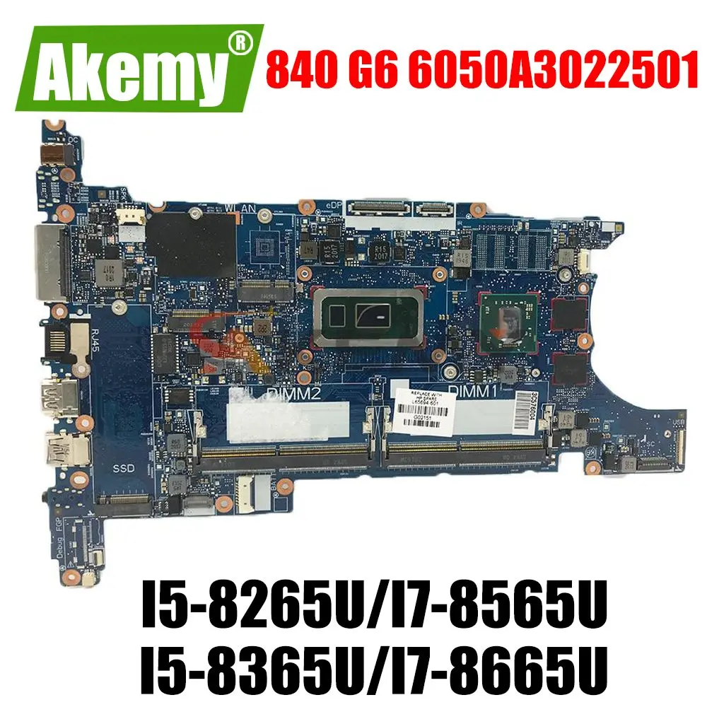 

6050A3022501 материнская плата с I5 I7 8-го поколения ЦП VGPU для HP 840 G6 OSR 15u G6 материнская плата для ноутбука