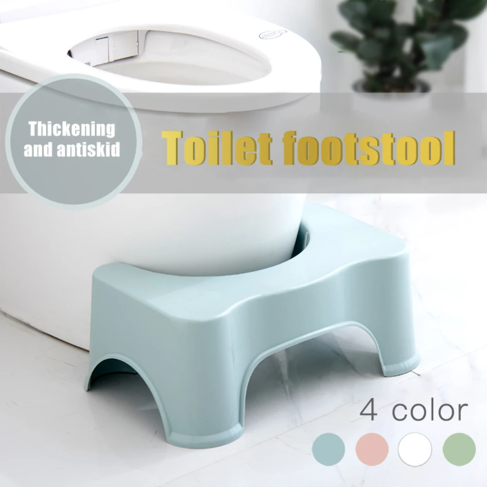 

Toilet Poop Stool Step Stool Kids Elder Seat Stool Squatty Potty Toilet Foot Stools Portable Squat Stool Bathroom Accessories