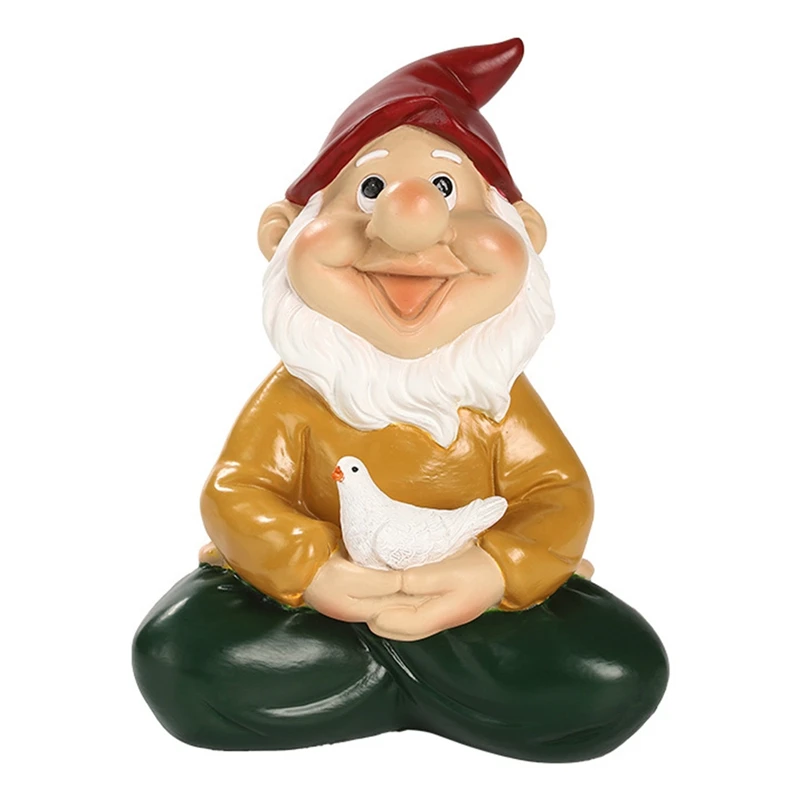 

Забавные полимерные садовые бриллиантовые фигурки, домашние красивые поделки, украшение для сада, подарки на день рождения