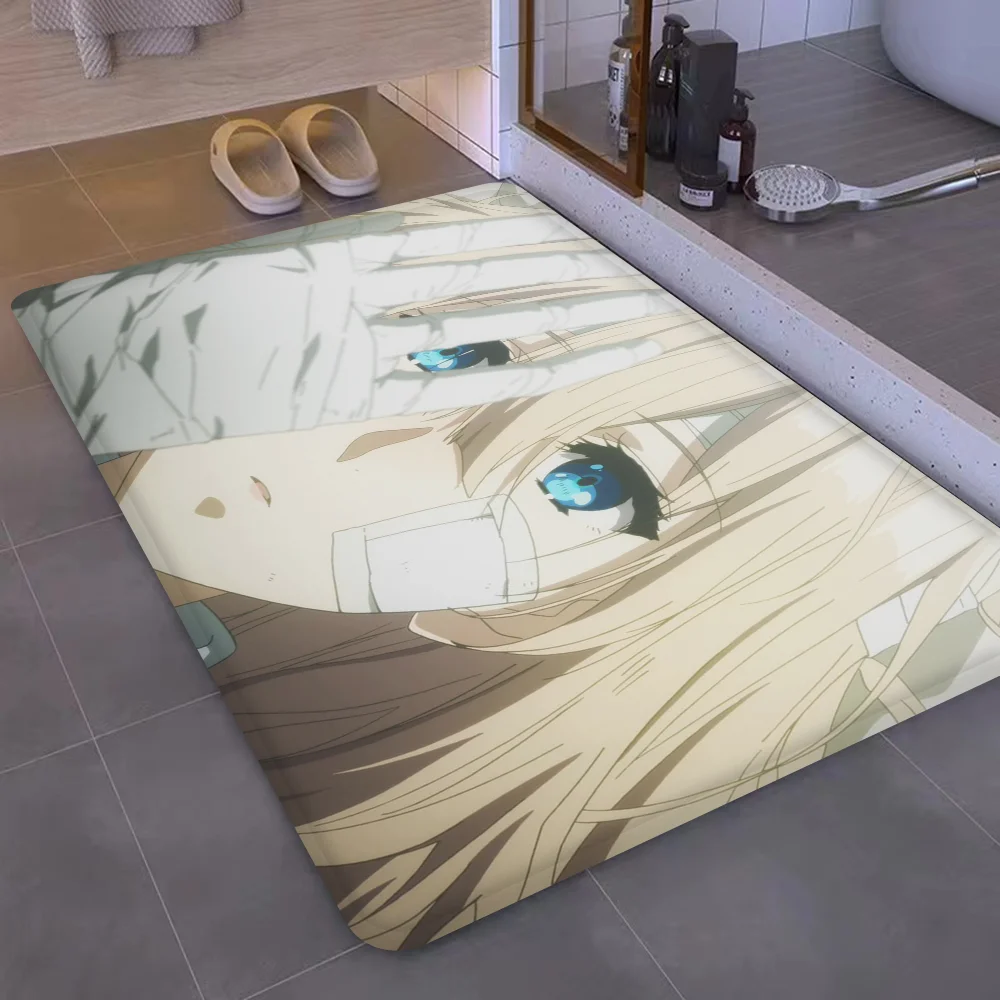 V-Violet E-Evergarden Коврик для ванной комнаты INS Стиль Мягкий напольный коврик спальни