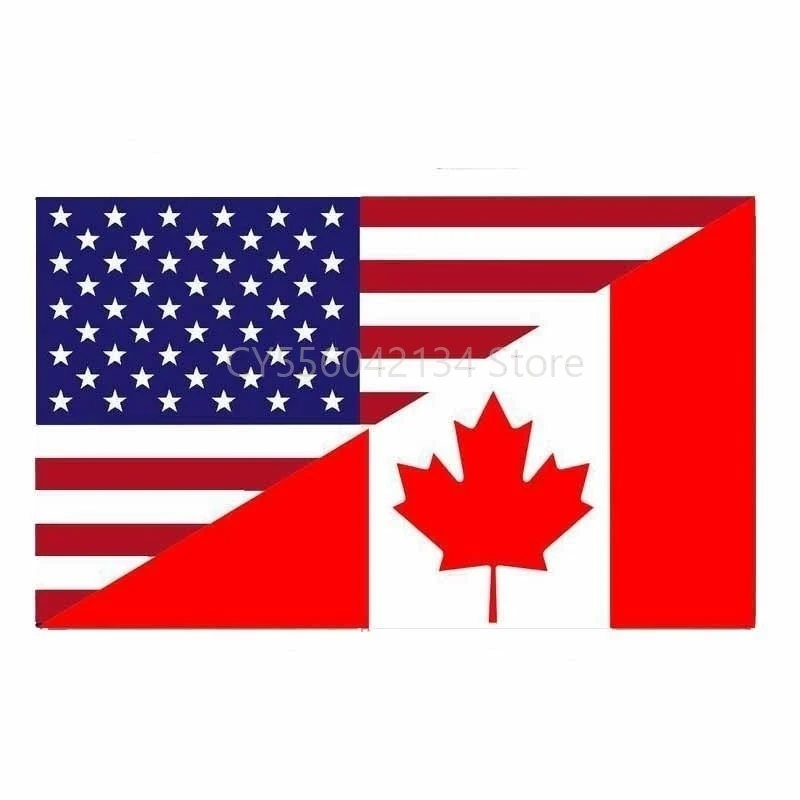

Usa Canada Funny flag Home Decoration Outdoor Decor Polyester Banners and Flags 90x150cm 120x180cm