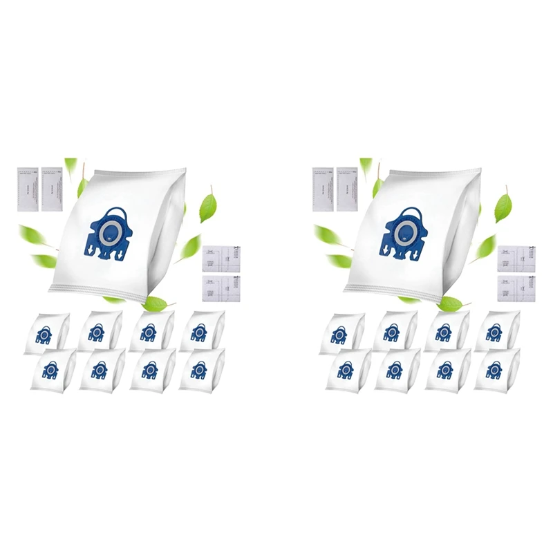 

2 комплекта, мешки для пыли для Miele Gn 9917730 Hyclean