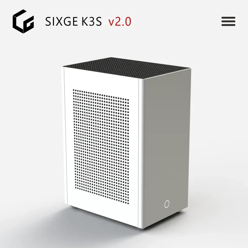 [Version 3.0] SIXGE K3S Chassis SFX ITX-Cooled A4 GHOST S1 T40 Six |