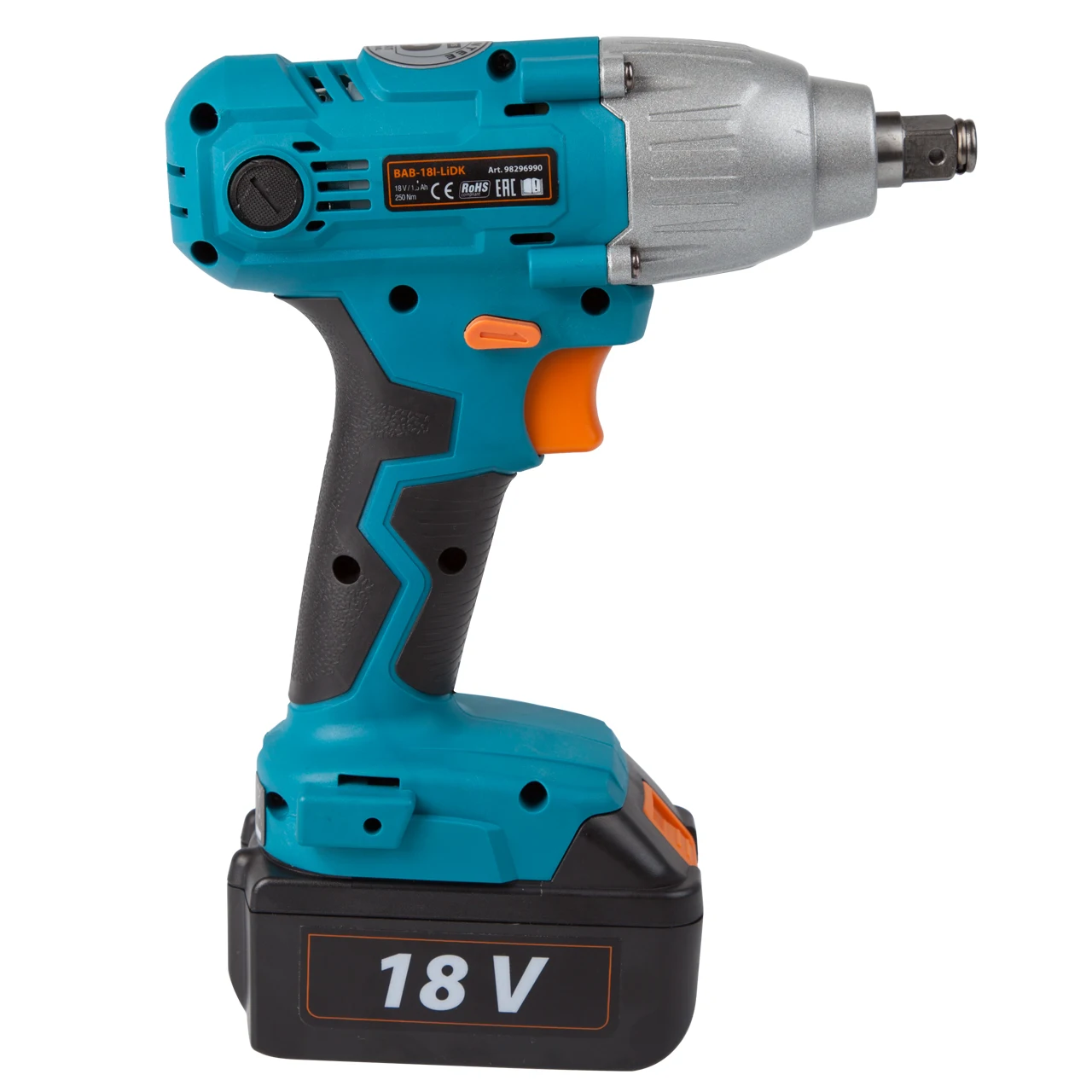 Гайковерт аккумуляторный BORT BAB-18I-LiDK (Доп. аккумуляторная батарея обладает очень
