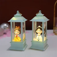 cartoon fantasy fairy tale princess tea party crystal lamp resin crafts home decoration bedroom desktop decoration ornaments