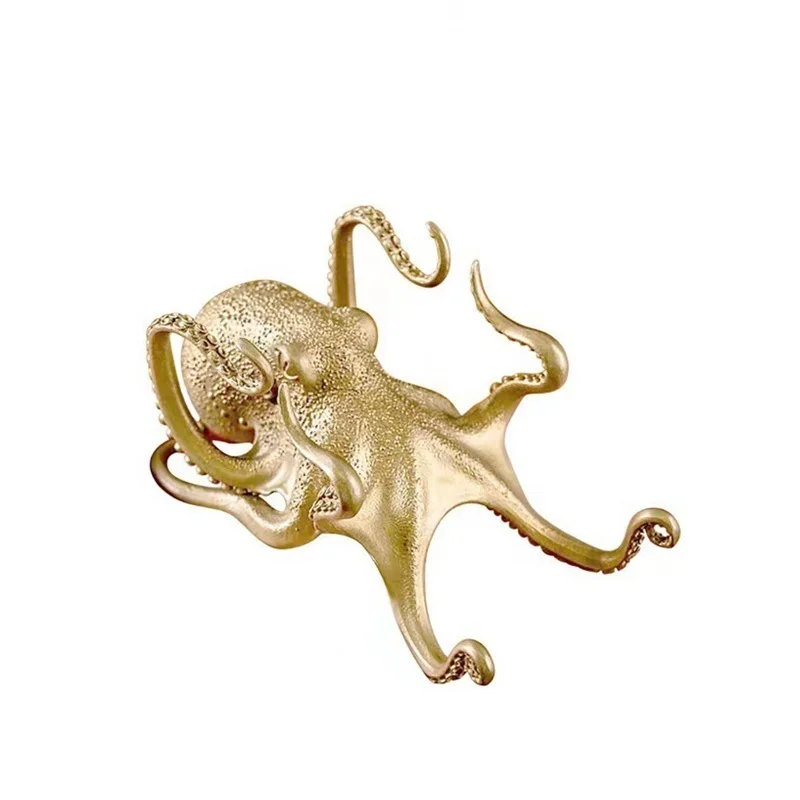 

Латунные фигурки осьминога и каракатицы