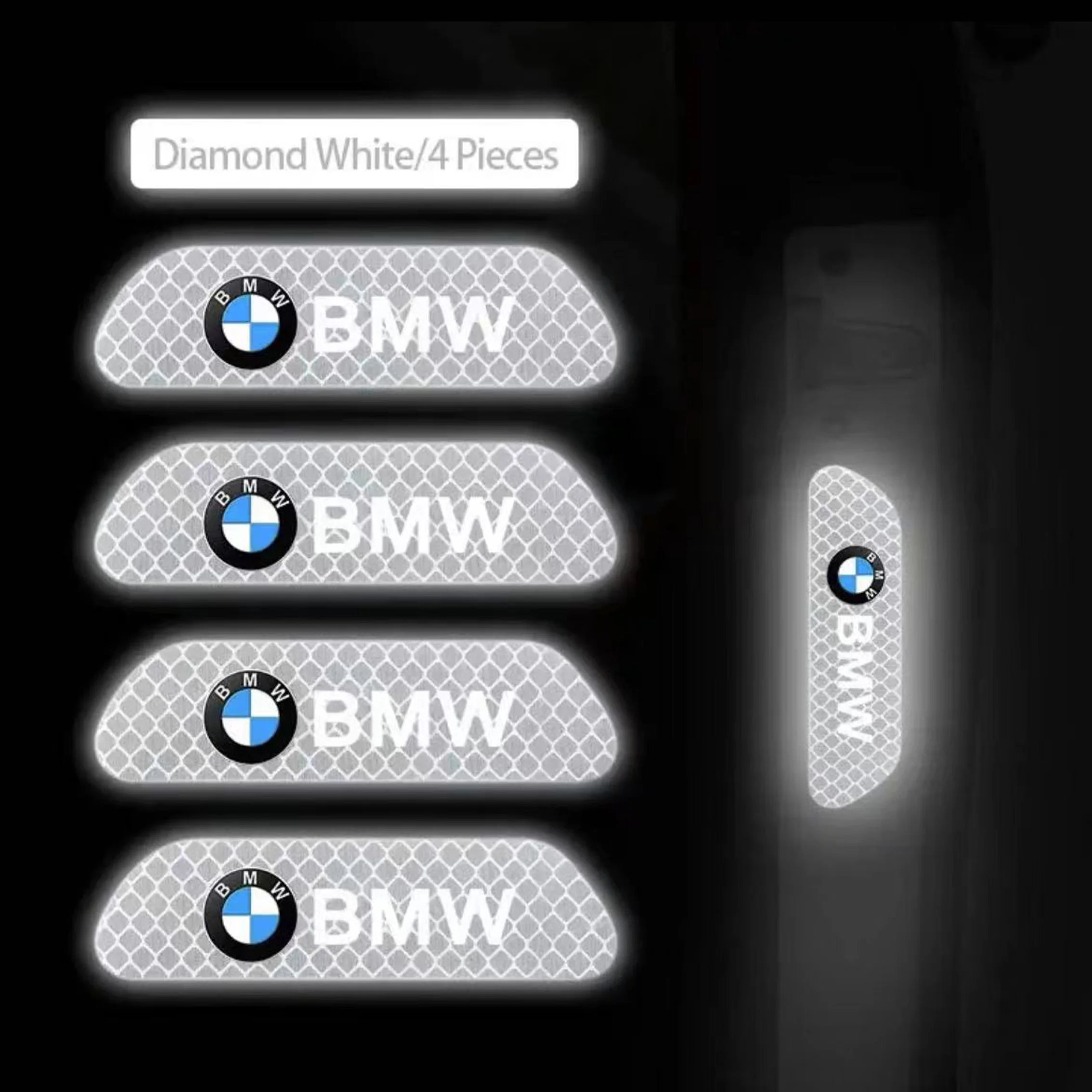 

4 шт., защитные наклейки для BMW G20 G30 F10 F40 F44 F34 F30 G01 G02 G05 G06 G07 F25 X1 X3 X5 X6