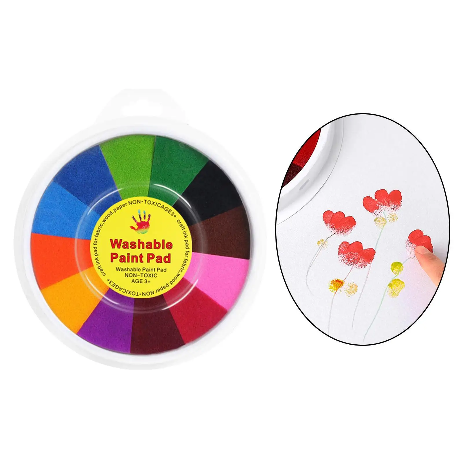 Рисунок 2 - 2/3 крафт чернильная подушка для резиновых штампов