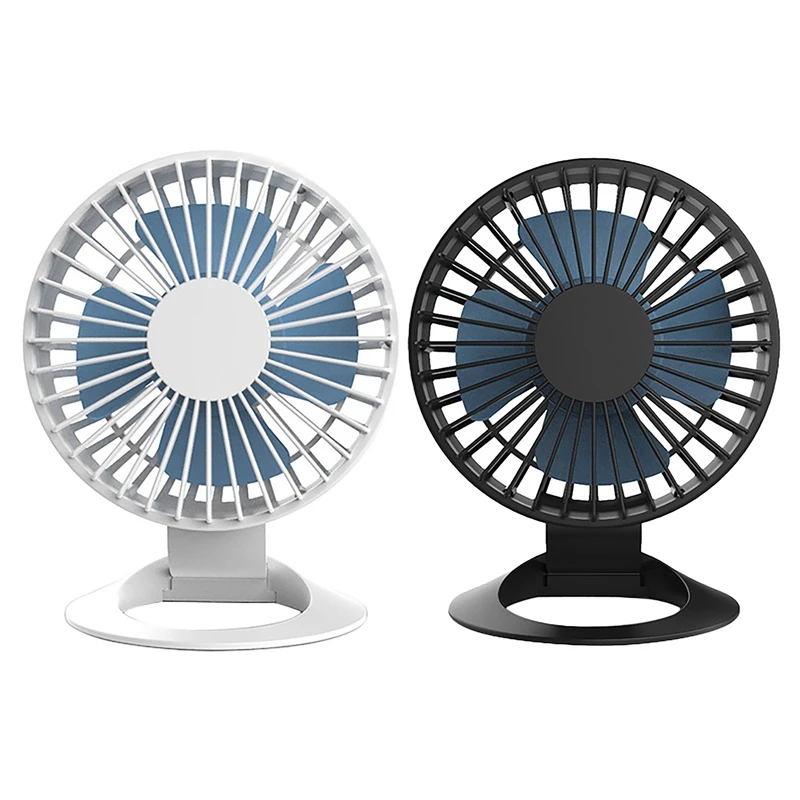 

USB Rechargeable Clip Desktop Fan Mini Portable Clamp Fan Adjustable Front And Rear 30° With Air Cooler Fan