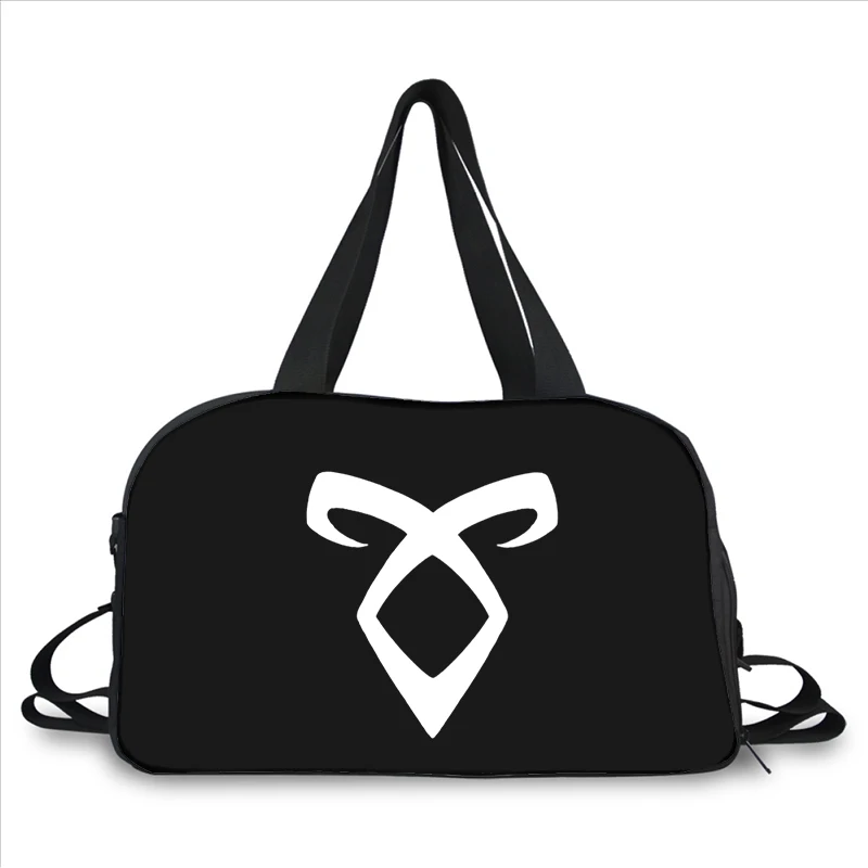 Shadowhunters 3D printing fashion trend portable large capacity multi-function messenger bag travel bag