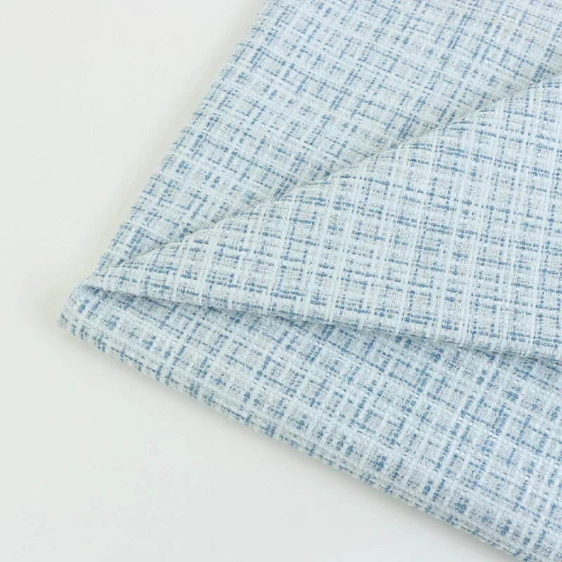 Куртки в корейском стиле твидовая ткань женские по метрам для платьев сумок