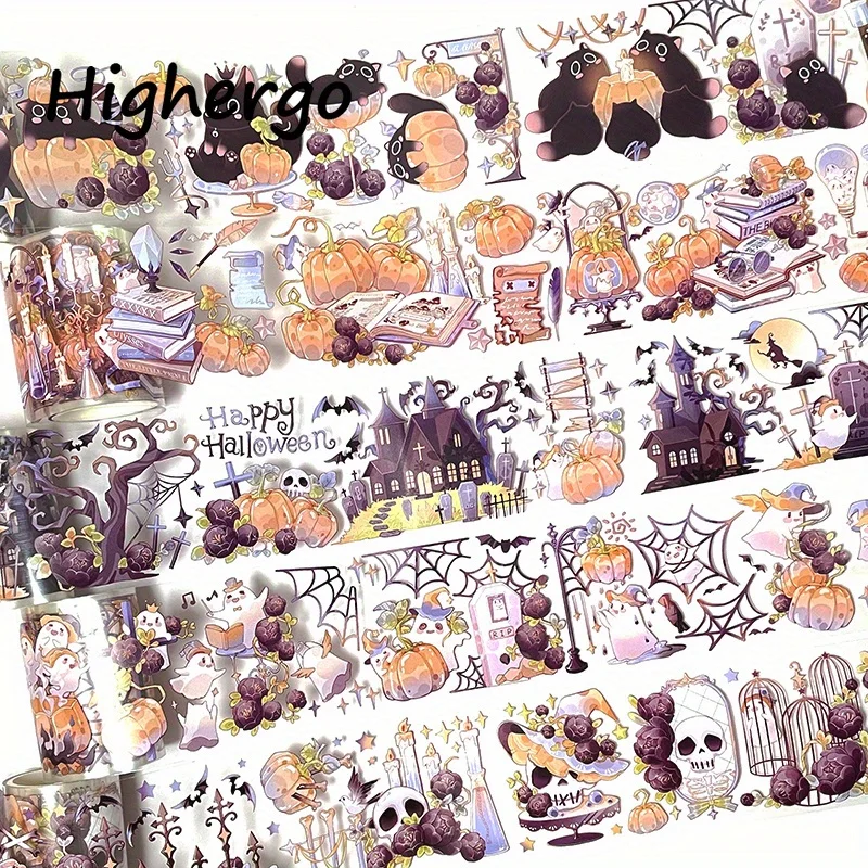 

Набор декоративной ПЭТ-ленты для скрапбукинга Хэллоуин